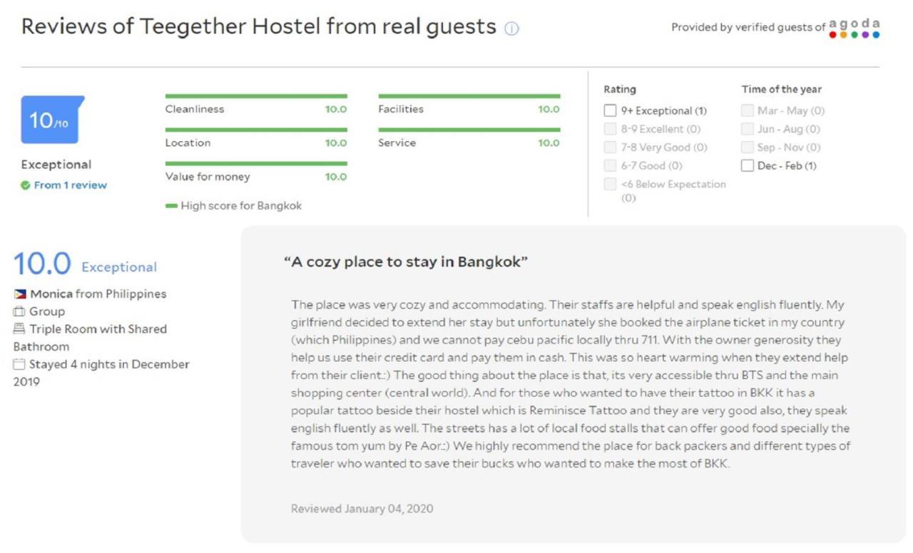 Teegether Hostel Bangkok Exterior foto